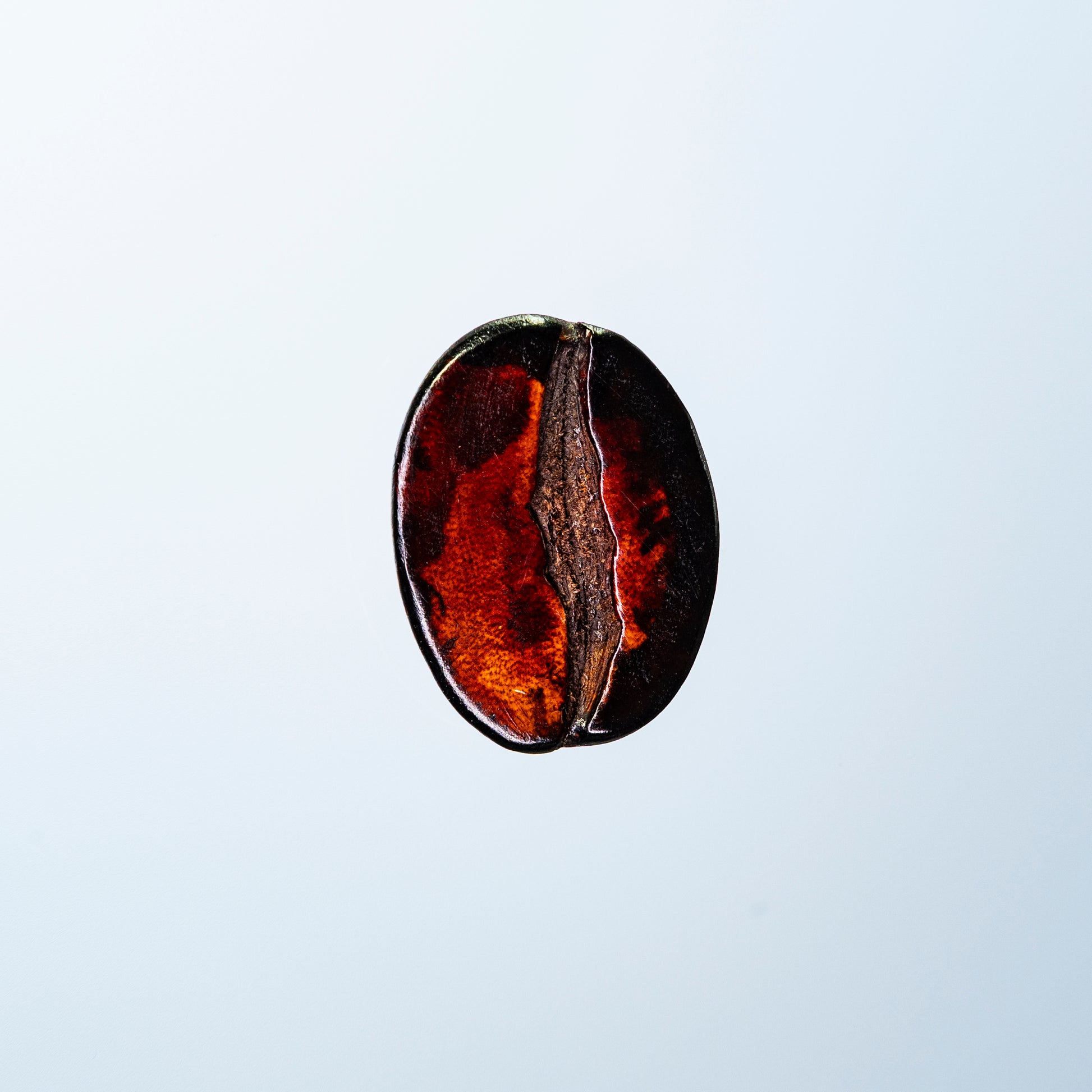 HandcHandcrafted Leather Coffee Bean